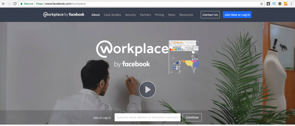 facebook workplace